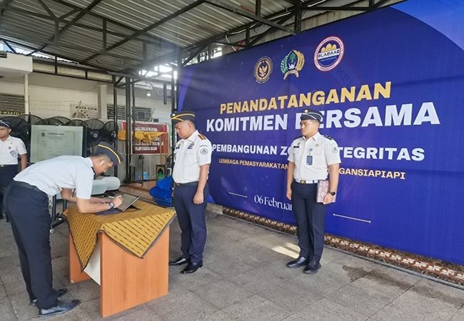 Fokus Pelayanan Publik, Lapas Bagansiapiapi Canangkan Zona Integritas Menuju WBK/WBBM 2026