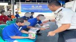 Lapas Bagansiapiapi Gelar Posyandu dan Bagikan Paket Sehat untuk 22 WBP Lansia