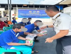 Lapas Bagansiapiapi Gelar Posyandu dan Bagikan Paket Sehat untuk 22 WBP Lansia