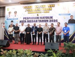 Pesparani Katolik Medan 2026 Bergulir, Antonius Tumanggor Ingin Cetak Generasi Pelayan Gereja