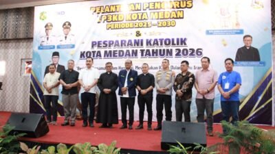 Pesparani Katolik Medan 2026 Bergulir, Antonius Tumanggor Ingin Cetak Generasi Pelayan Gereja