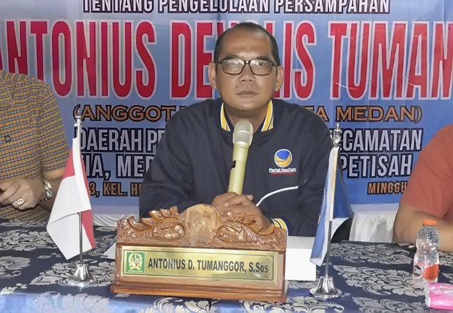 Antonius Tumangor: Sampah Musuh Bersama, Apresiasi Proaktif Camat dan Lurah Tangani Persampahan di Kecamatan Medan Helvetia